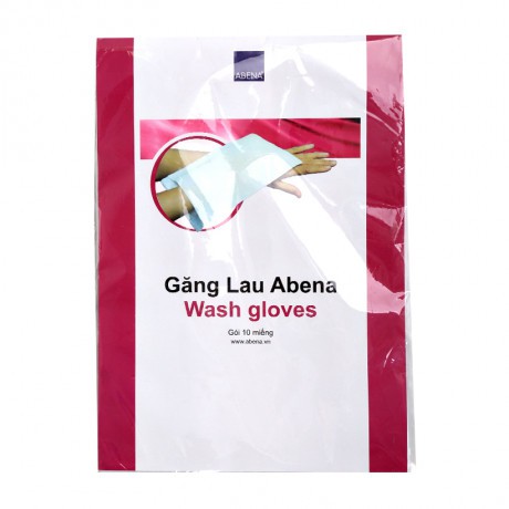 Lẻ 5 cái Găng lau Abena 16x23cm chính hãng