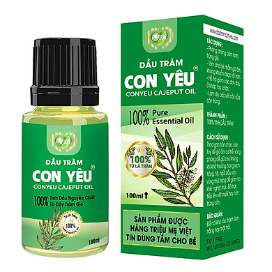 Dầu tràm Con Yêu (100ml) cho trẻ sơ sinh