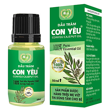 Dầu tràm cho bé chai 50ml thương hiệu Con Yêu